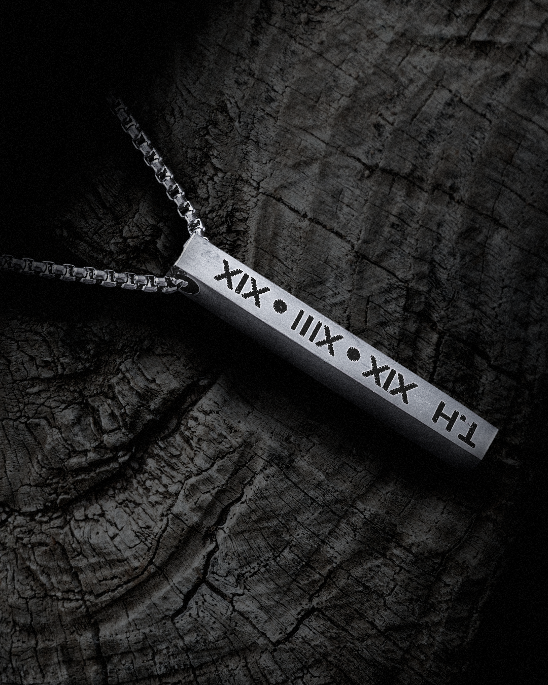 Rectangle Pendant (Silver)