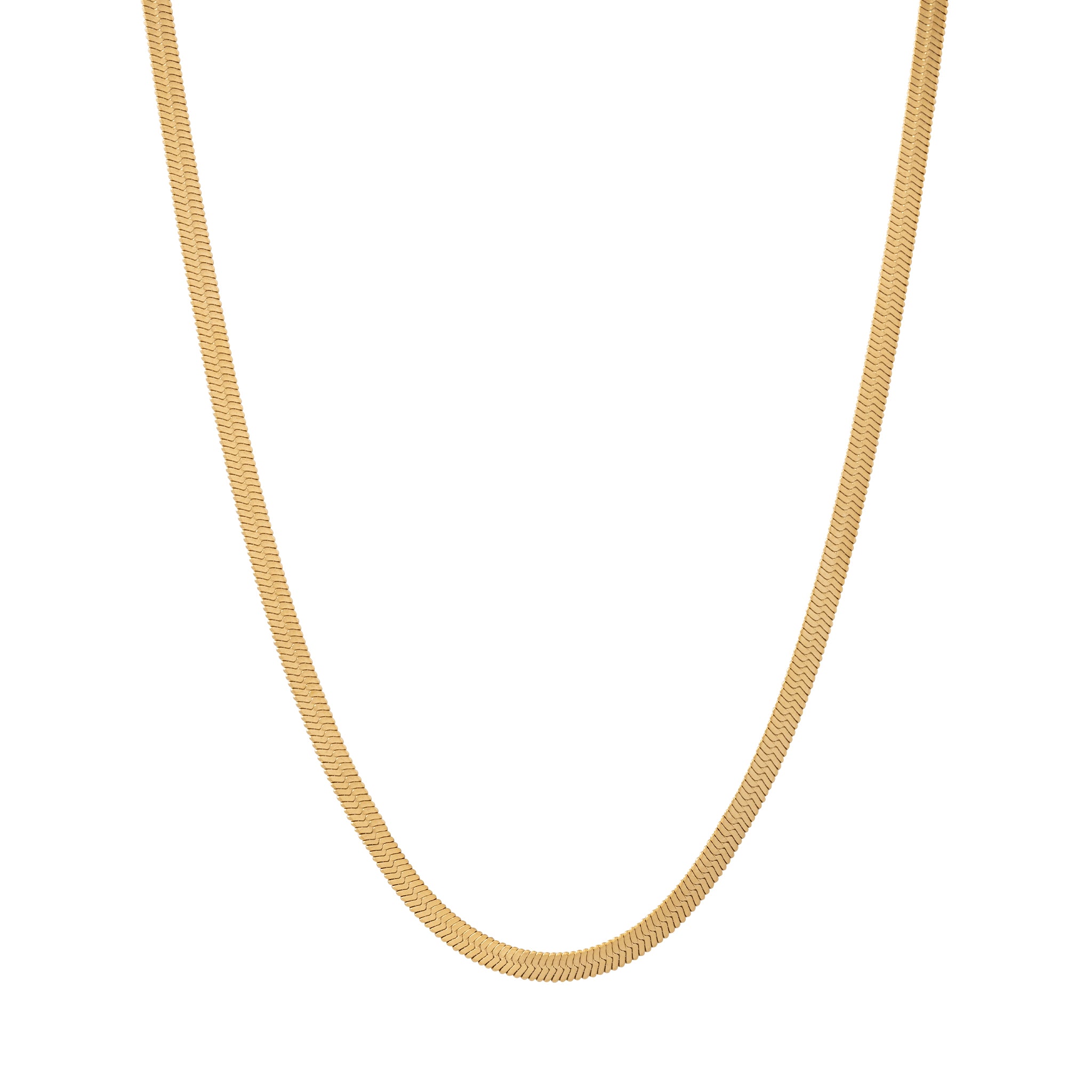SNAKE CHAIN (GOLD) 4MM