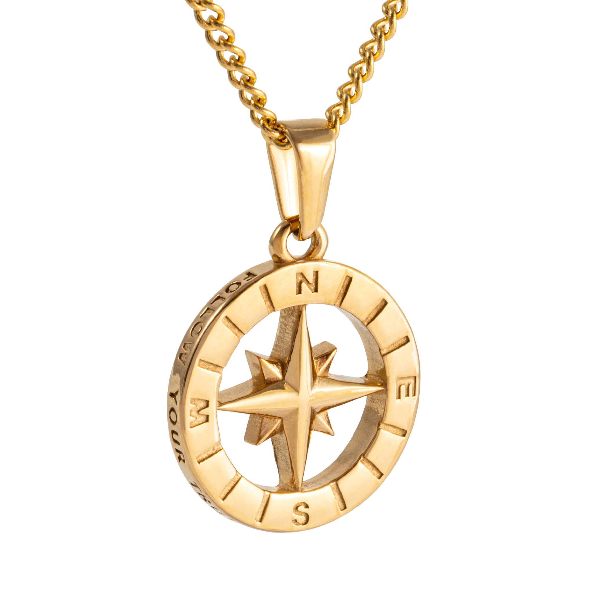 NORTH STAR PENDANT (GOLD)