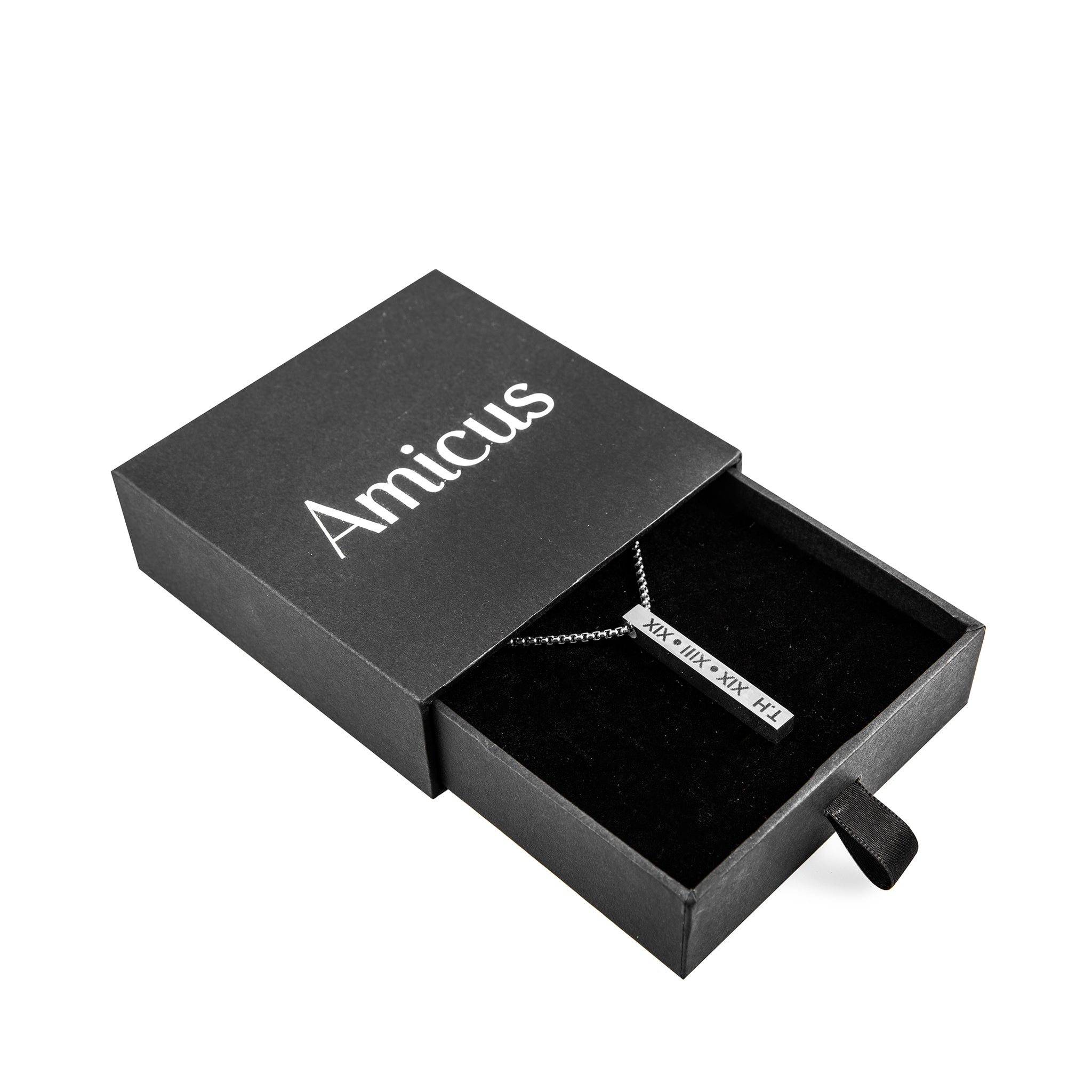 Rectangle Pendant (Silver)