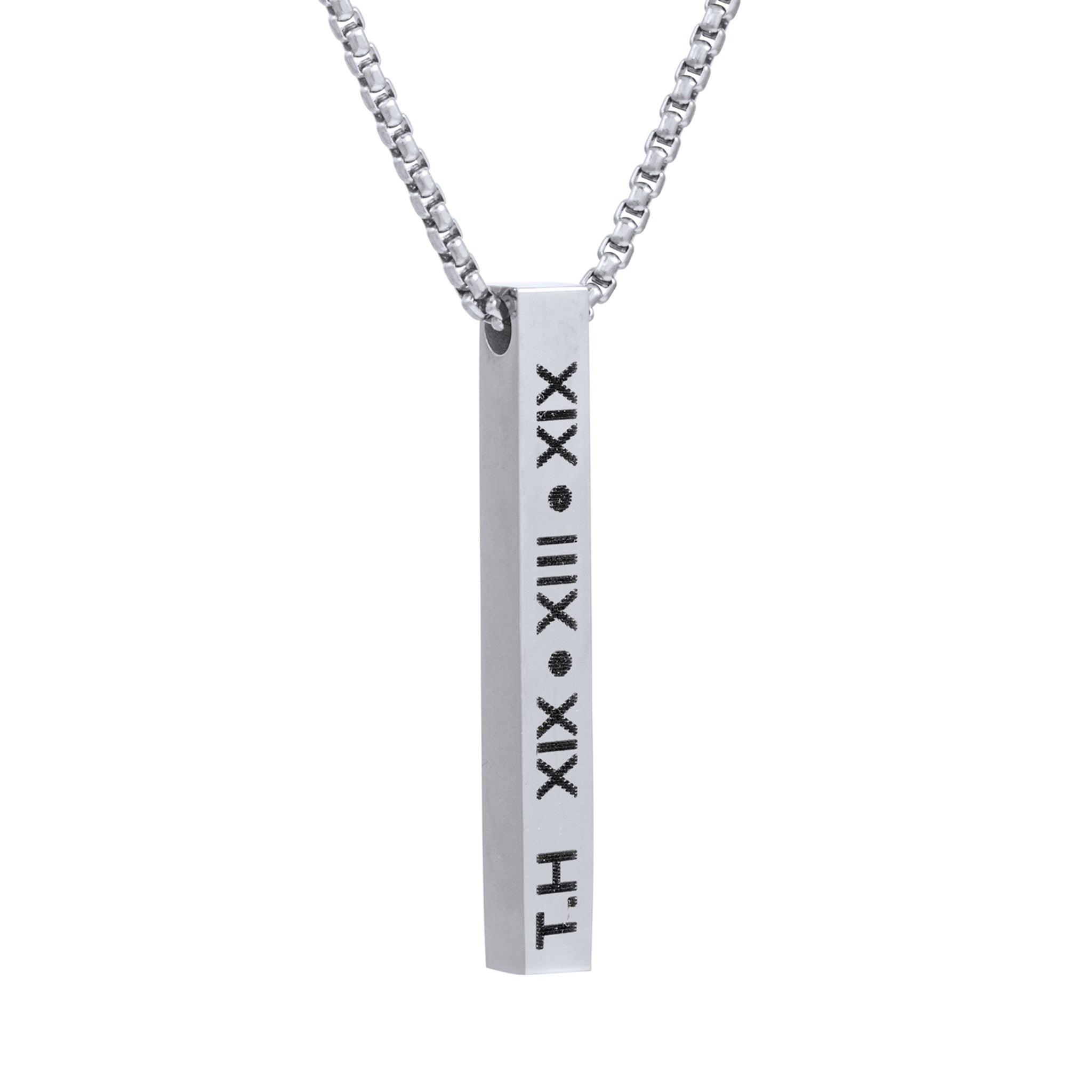 Rectangle Pendant (Silver)